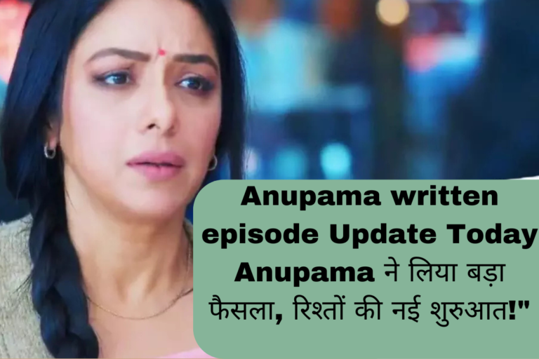 Anupama written episode update today 8 Jan 2025